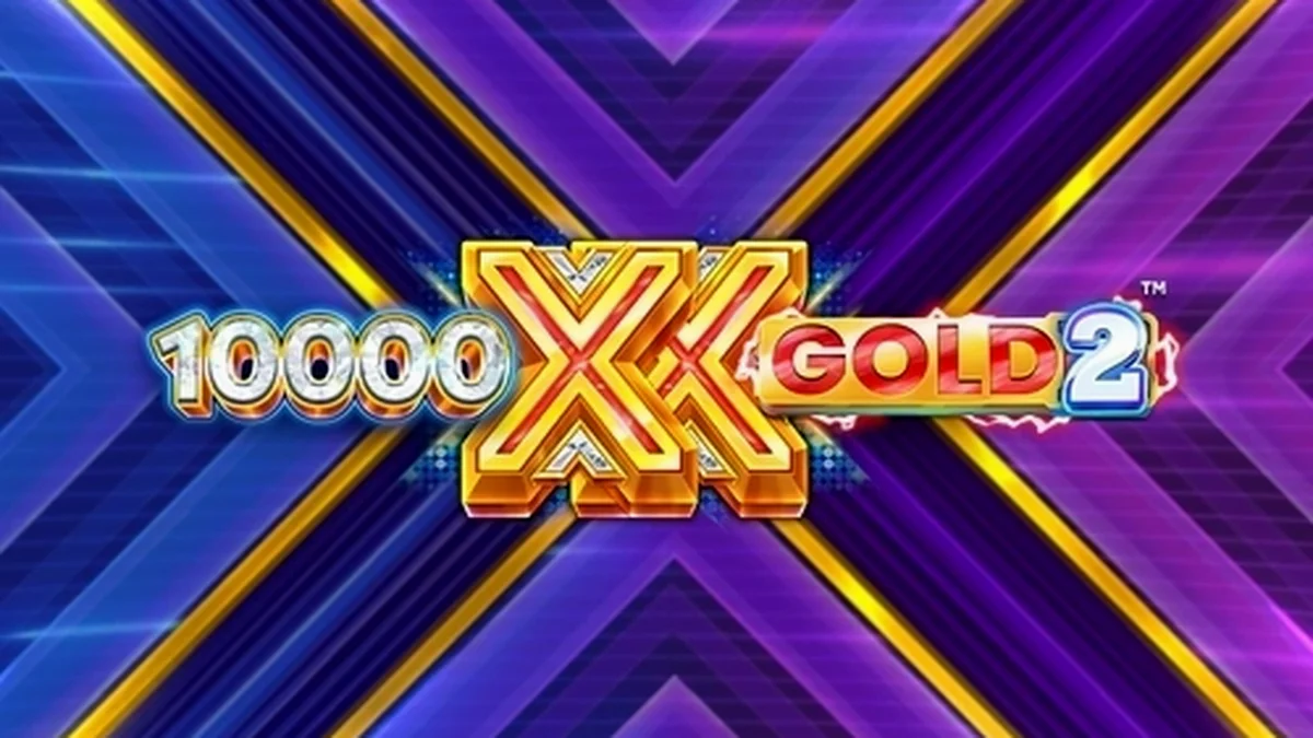 Interface do jogo de slot 10,000 X Gold 2